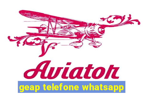 geap telefone whatsapp